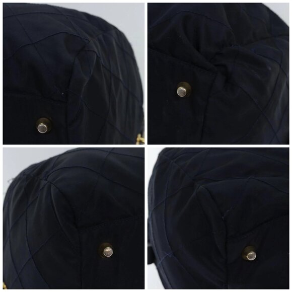 PRADA Boston Bag Nylon Navy Auth - Picture 16 of 16